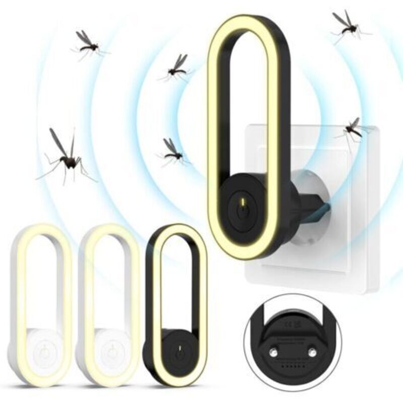 4er-pack Elektronische Insekten- Und Nagetierabwehrgeräte – Ultraschallschutz Gegen Mücken, Mäuse, Kakerlaken, Spinnen Und Fliegen – Ulisem