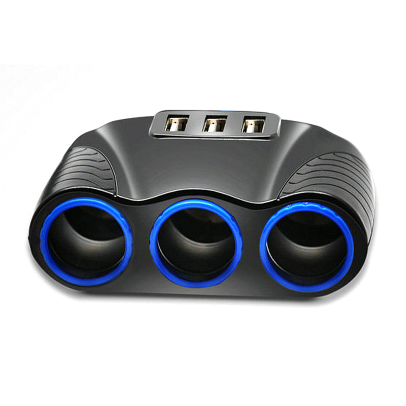 12-24v 3-fach Usb-netzteil Für Autos, Kompatibel Mit Fahrzeugen, Tablets, Smartphones Usw.