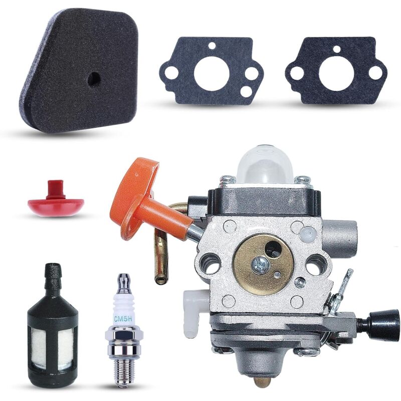 Vergaser Kompatibel Mit Stihl Fs90, Fs87, Fs100, Fs110 – Ersatz Für Freischneider Der Serien Fs/fc/km Mit Luftfilter Und Zündkerze