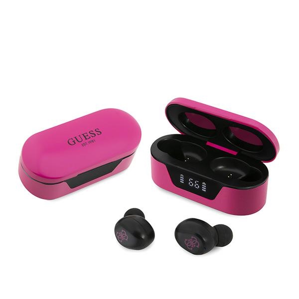 Guess Bluetooth-kopfhörer Gutwst31emtws + Dockingstation Magenta