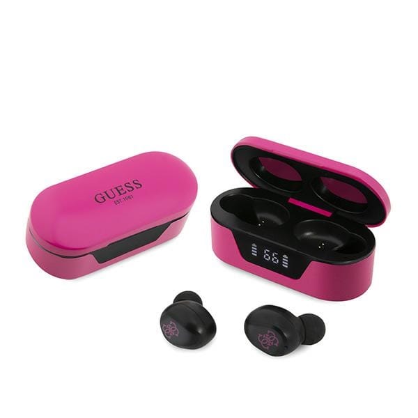 Guess Bluetooth-kopfhörer Gutwst31emtws + Dockingstation Magenta