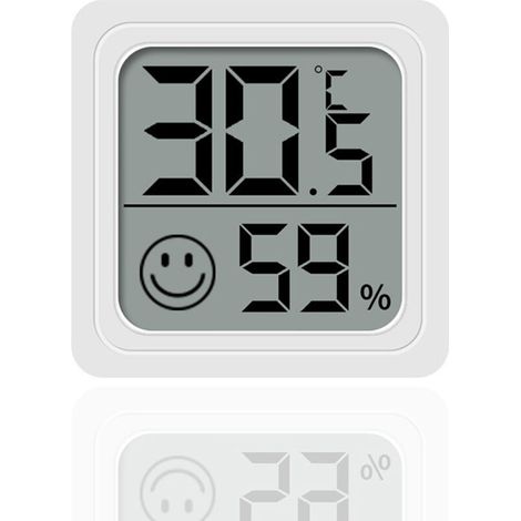 Stück Hygrometer Für Zuhause, Babyzimmer, Trockene Und Feuchte Umgebungen, Kühlung Und Heizung, Autothermometer, Temperatur- Und Feuchtigkeitsmessung, Einfaches Elektronisches Mini-hygrometer