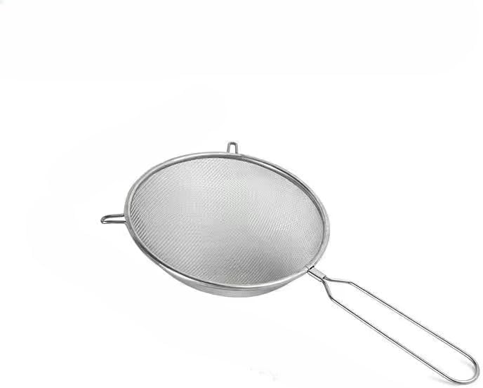Skimmer Aus Massivem Edelstahl Für Küchenutensilien, Nudelsieb, Löffel (20 Cm)