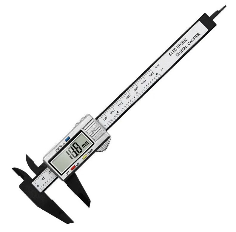 150 Mm Elektronischer Digitaler Messschieber, Messschieber-messwerkzeug Mit Langem Backenmesswerkzeug, Mit Großem Lcd-display, Automatischer Abschaltfunktion Und Zoll