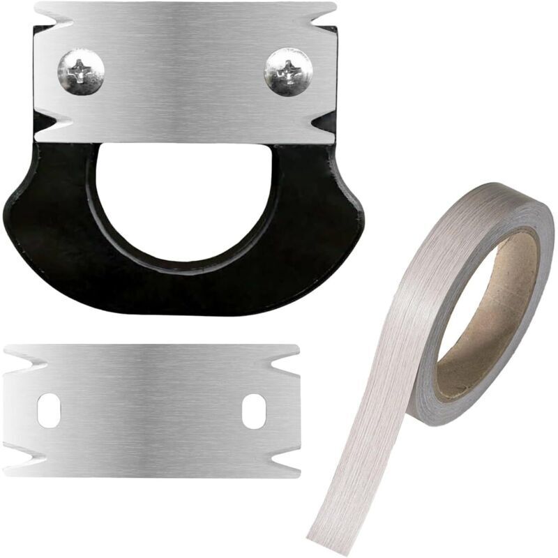 Manueller Kantenschneider Für Holz, Pvc Und Abs, Integrierte Klebekante, Ergonomisches Design, Silberfarben, 1 Stück – Ulisem