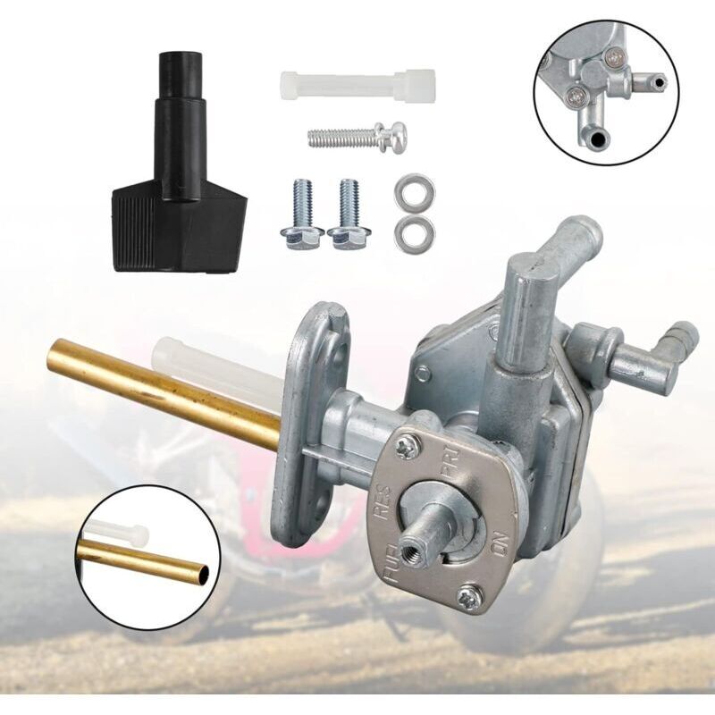 Kraftstoffschalter Aus Aluminium, Direkt Anzubringende Teile Für Suzuki Gsf600 Gsf1200 44300-26e00, Hohe Qualität Und Langlebigkeit.