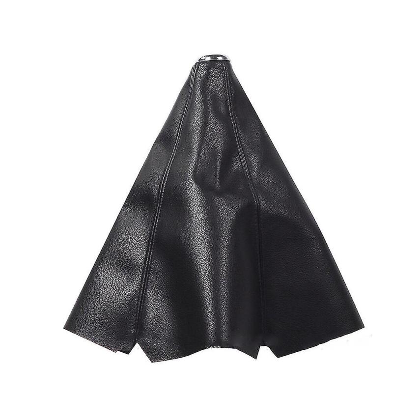 Universeller Schaltsack Aus Pvc, Leder Und Kohlefaser Für Pkw Mit Schaltgetriebe. Größe: Schwarze Linie.