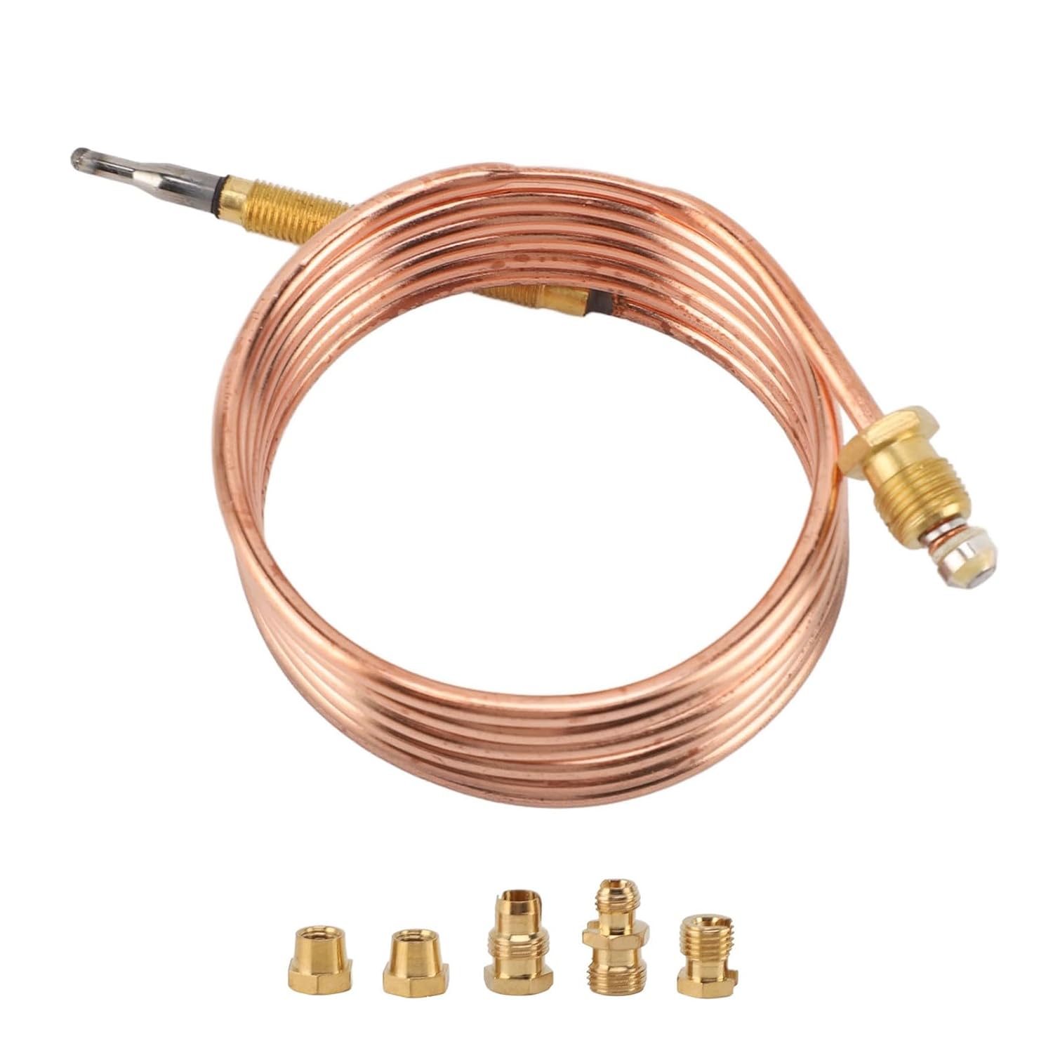 Ersatz-thermoelement Für Gasöfen, Ofenkessel, Warmwasserbereiter, Flammendurchschlagsschutz, Temperaturfühler (1200 Mm)