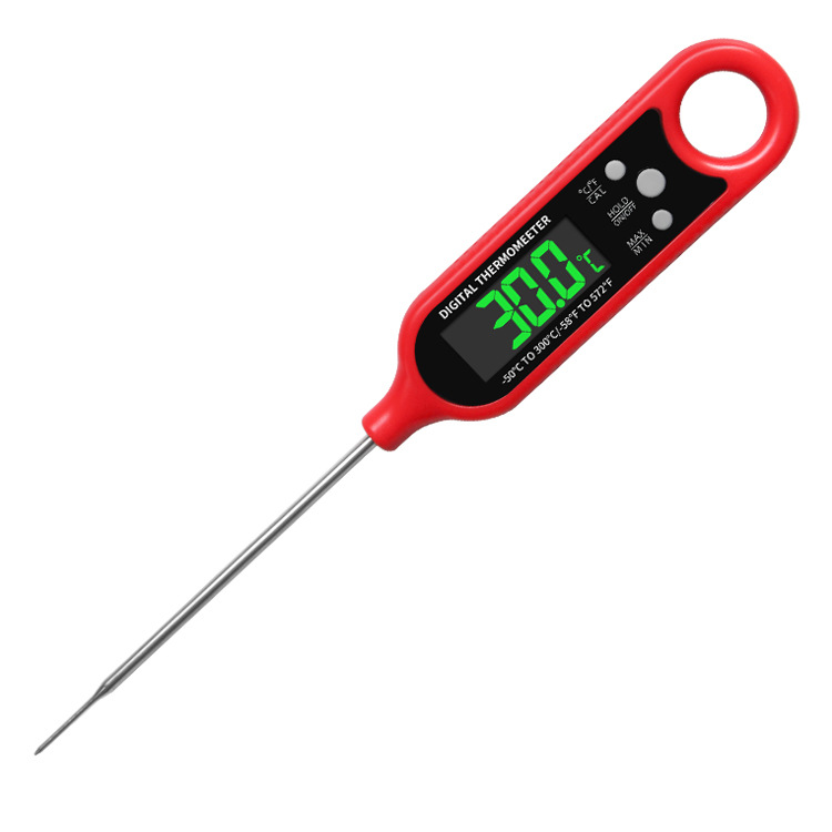 Kochthermometer, 115 Mm Lange Kochsonde, Küchen-lebensmittelthermometer, Digitales Thermometer Für Grill, Gebäck, Fleisch, Zucker