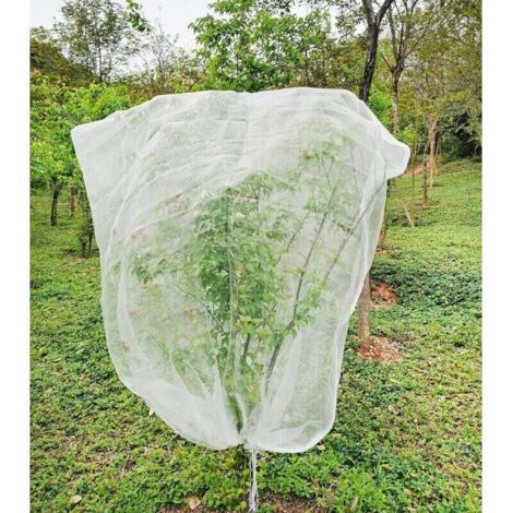 Insekten- Und Vogelschutznetz Für Obstbäume (1,8 X 1,8 M) Mit Reißverschluss (outdoor/garten)