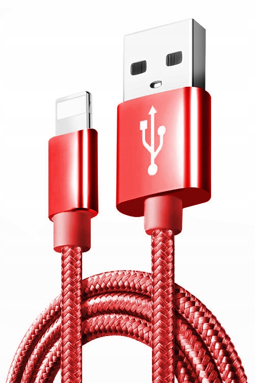 Kabel Lightning Usb Do Iphone Quick Charge 3.0 Koanni Kb2czerwony