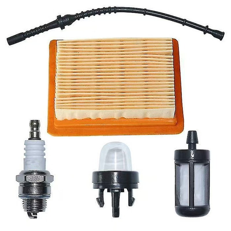 Luftfilter Mit Zündkerze Gelten Für Stihl Fs120 Fs200 Fs250 Fs300 Fs350 Fs400 Fs450 Fs480 Bt120 Freischneider 4134 141 0300