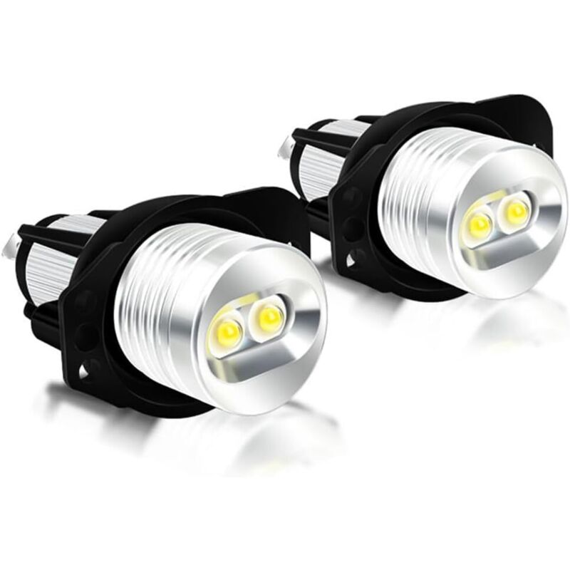 Led-positionsleuchten Mit Weißen Ringen Für Bmw 3er E90 E91 (2005–2008) – 2er-set, Hohe Leistung – Ulisem