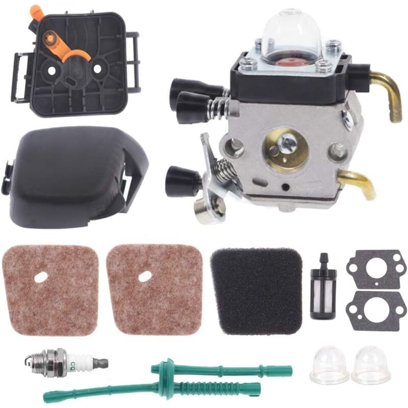 Vergaser-reparatursatz C1q-s97 Mit Luftfilter, Deckel Und Gehäuse - Kompatibel Mit Stihl Fs38, Fs45, Fs46, Fs55r, Km55, Hl45, Hs45, Fc55, Fs45c, Fs46c, Km55r, Fs55c, Fs55rc Freischneidern