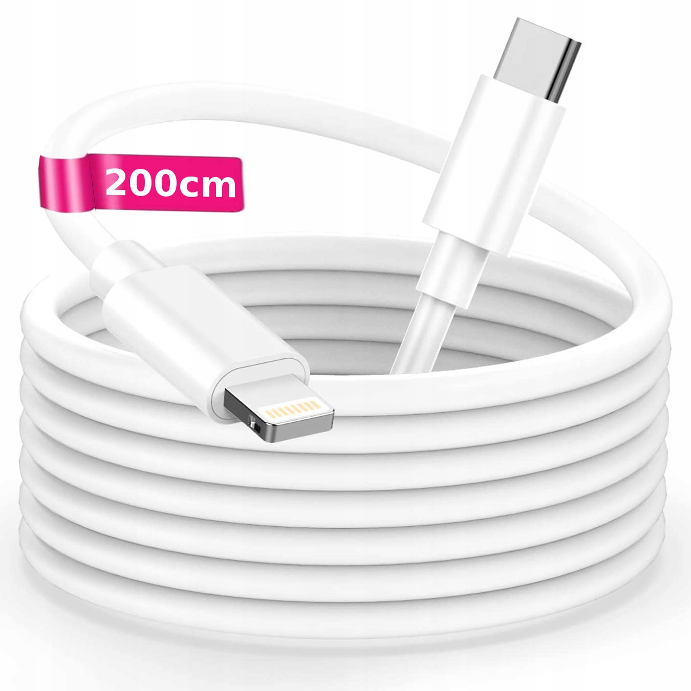 Usb-c Lightning-kabel Für Iphone 11, 12, 13, 14, Ipad, Ipod, Airpods, Pd 20w, 200cm