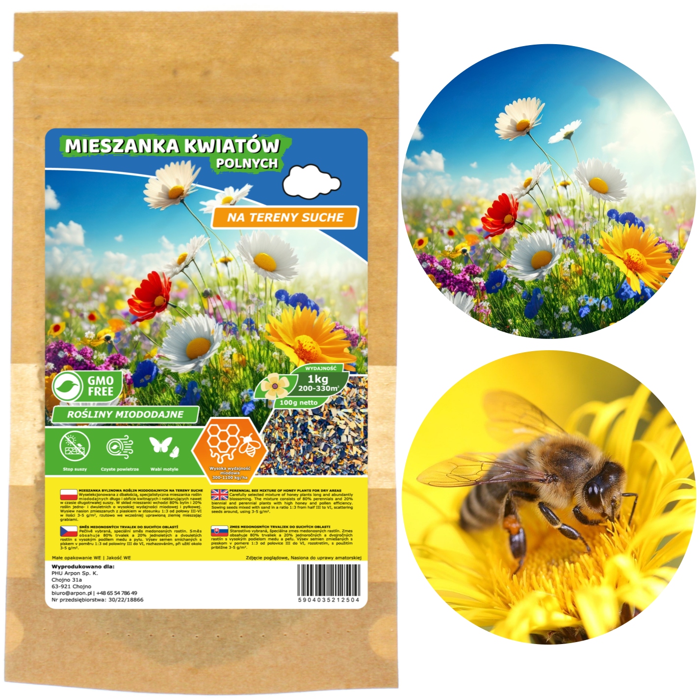 Arpon-mischung Für Trockene Bereiche 100g