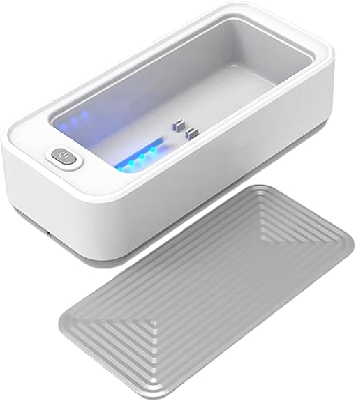 Ultraschall-brillenreiniger, 360°-rundumreinigung, Tragbarer Ultraschallreiniger, Hochfrequenz-vibrationsreinigung Für Schmuck, Brillen, Uhren, Zahnprothesen