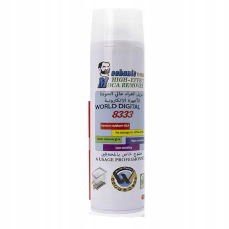 Mechanic 8333 – Oca/loca-klebstoffentferner-spray 550 Ml Für Lcd Und Oled Gsm-service Hochrein