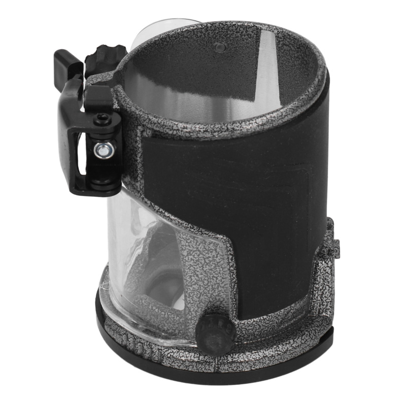 Verstellbarer Frässockel Aus Aluminiumlegierung Mit Staubschutzhaube.