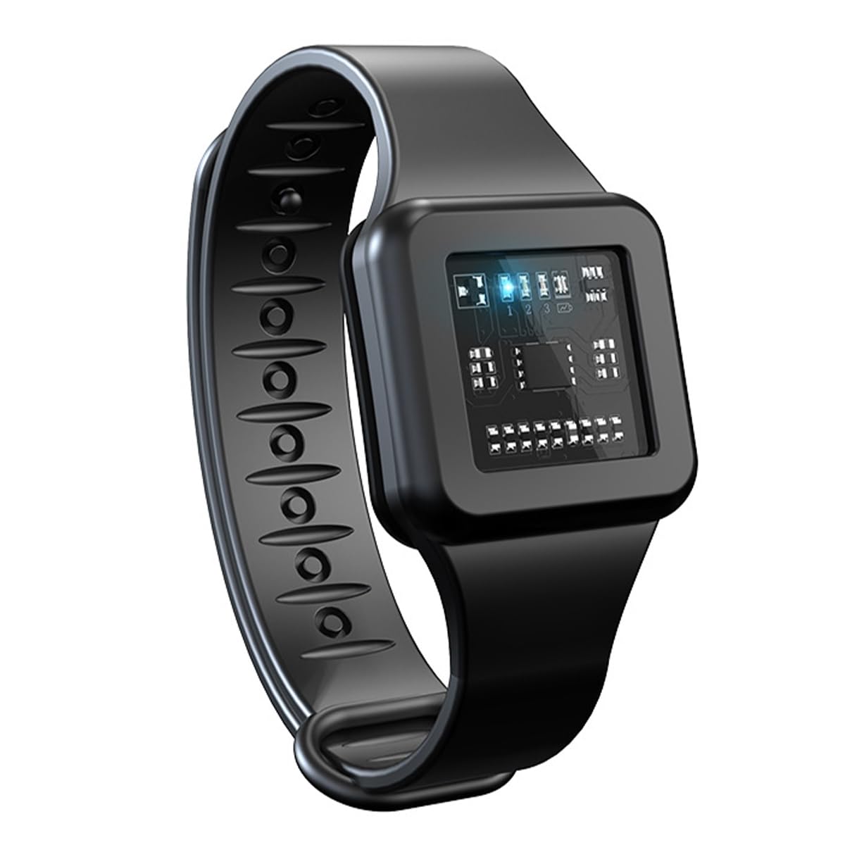 Mückenschutz-armbänder, Ultraschall, Elektronische Anti-mücken-armbanduhr Mit Usb-aufladung, Wiederverwendbar Für Outdoor-camping, Wandern