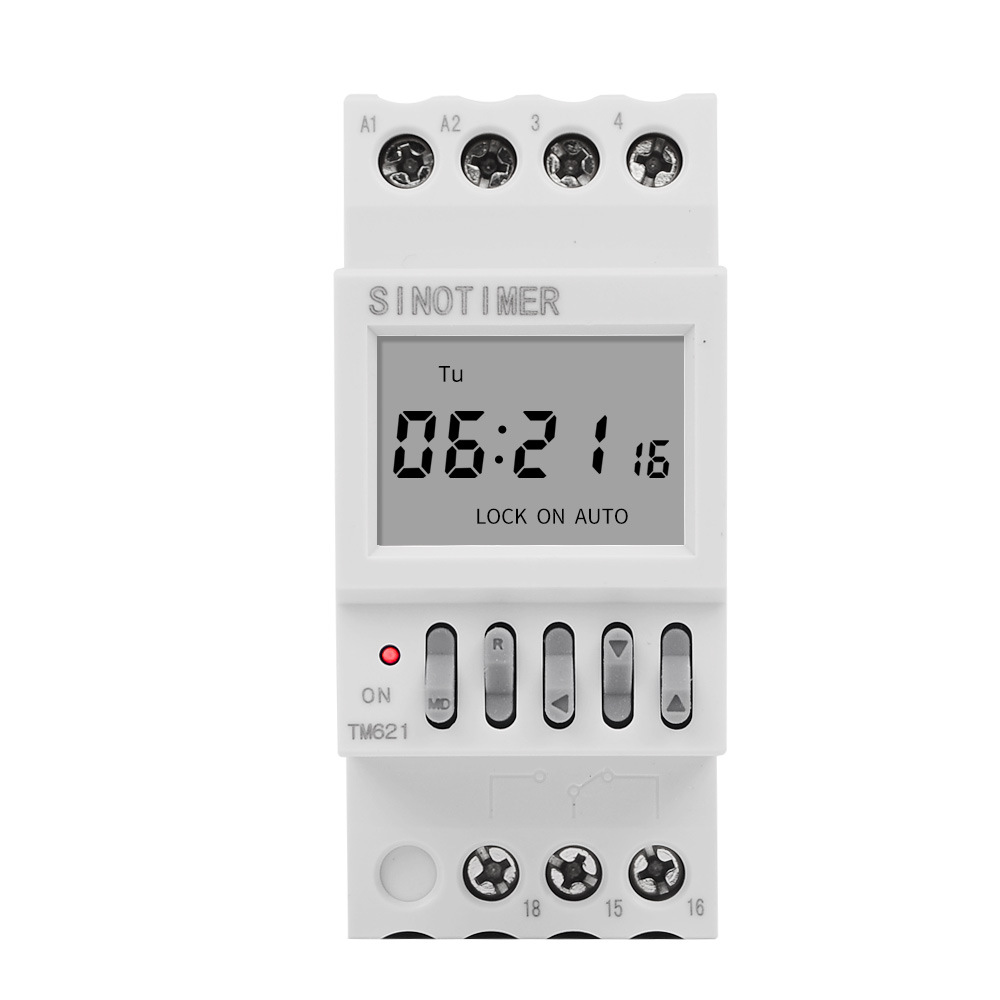 Tm621 Modulare Digitaluhr 16 Ein 16 Aus – Grau [220 V]