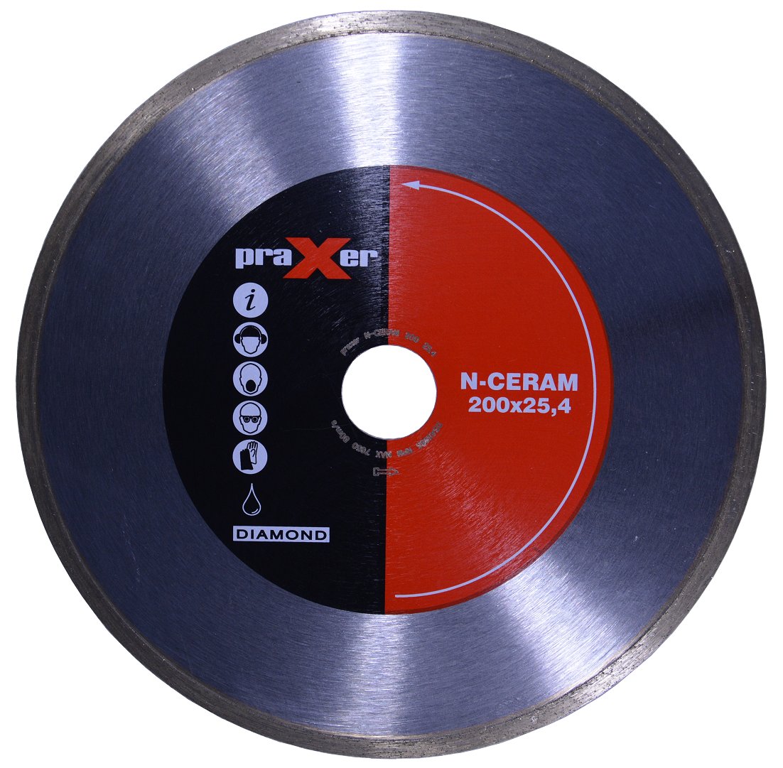 N-ceram 200mm Praxer Diamantscheibe Für Fliesen