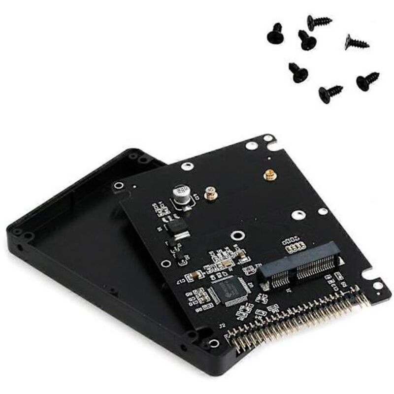 Hochwertige Konverterkarte Für Msata-ssd Auf 2,5" 44-pin Ide-festplatte