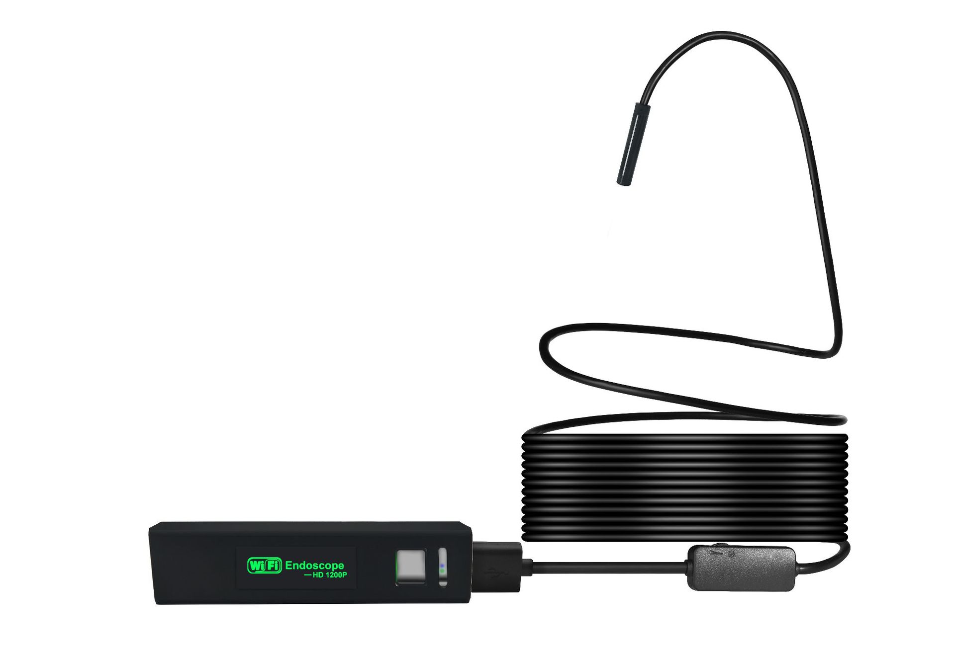 Wifi-endoskopkamera, Usb-endoskop-inspektionskamera, 1200p Hd Wifi-schlangenkamera Mit Led-licht Für Android/ios Iphone/windows/mac/tablet/pc-handy
