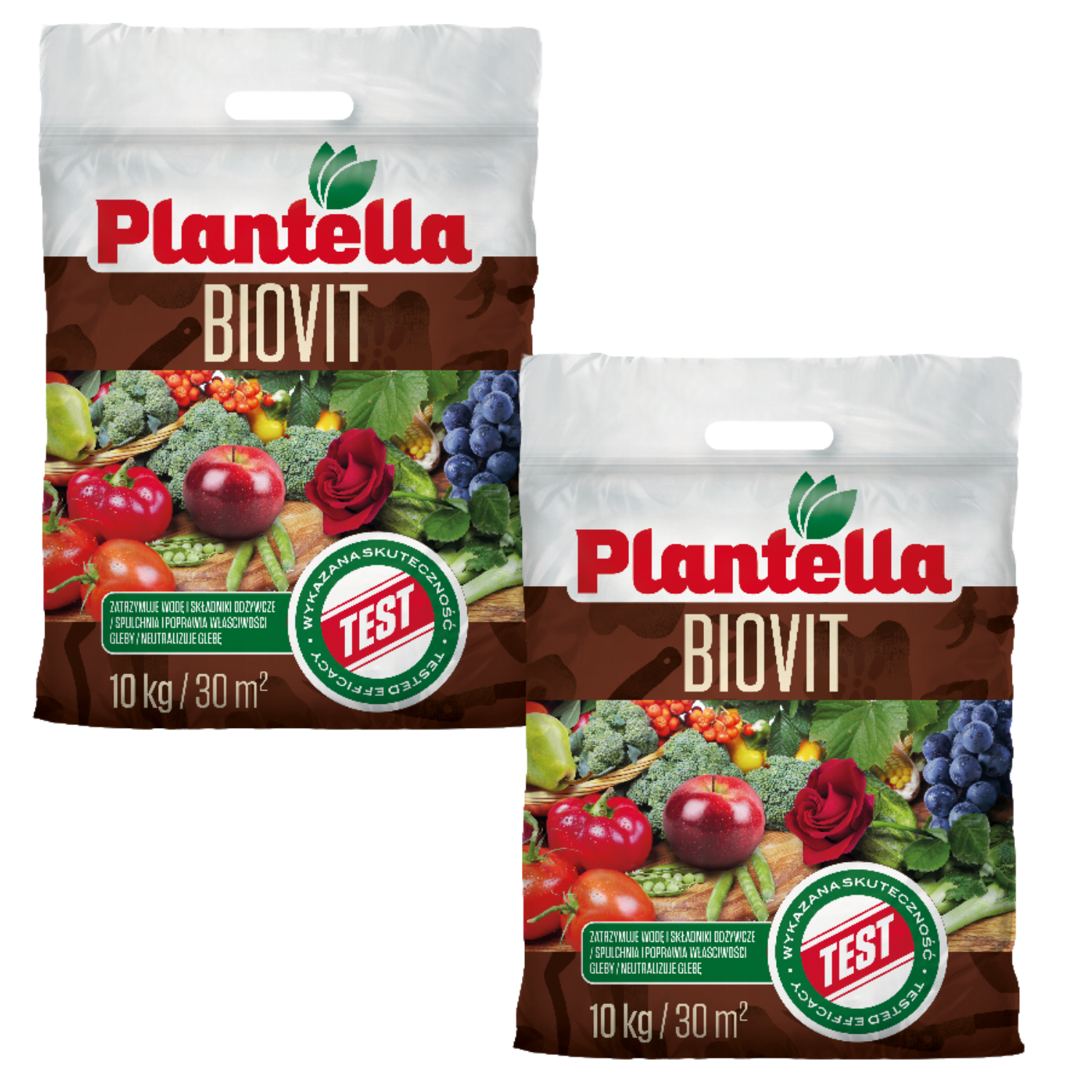 Plantella Biovit Bentonit- Und Zeolith-gesteinsmehl Für Blumen, 10 Kg X 2