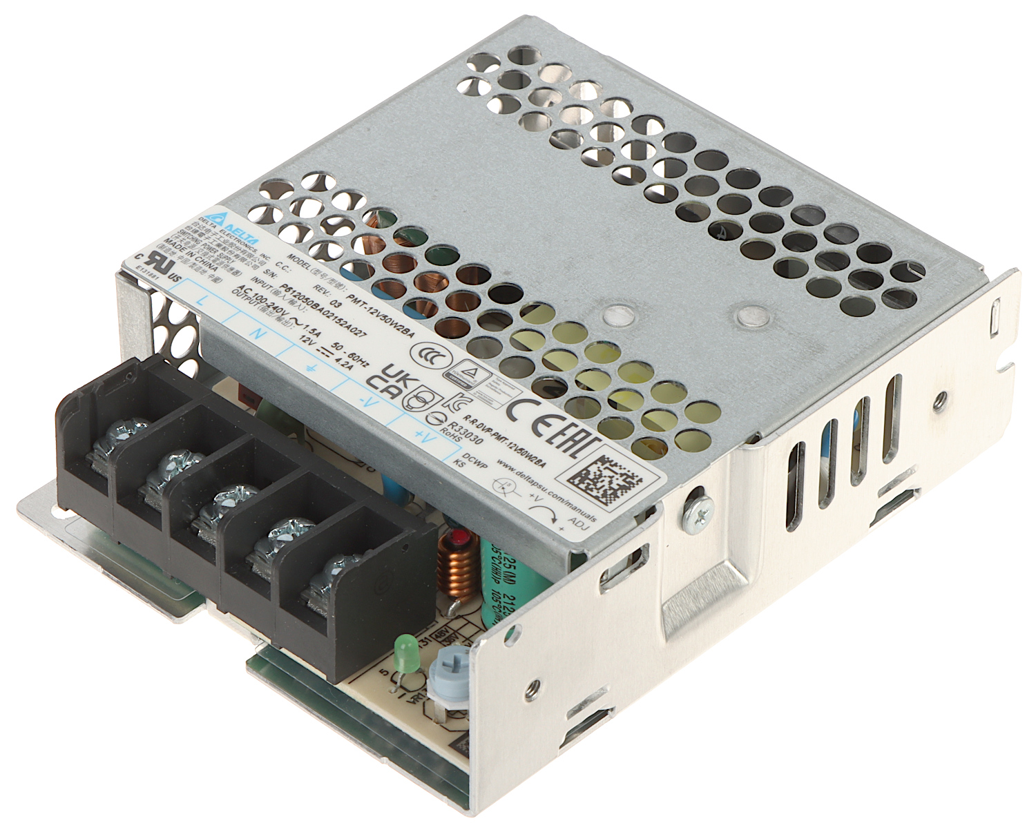 Schaltnetzteil Pmt-12v50w2ba