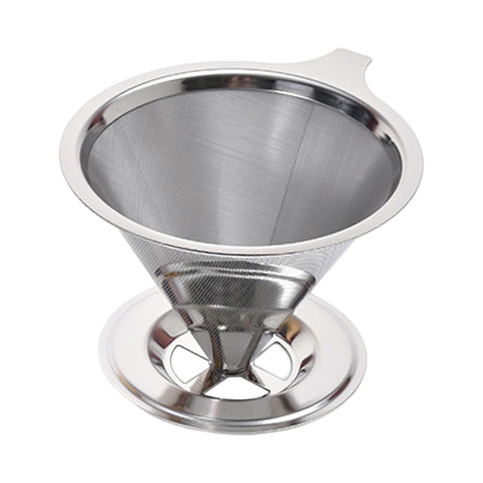 Kaffeefilter Aus Edelstahl, Für Filterkaffee, Wiederverwendbar, Papierlos, Haushalts-kaffeefilter