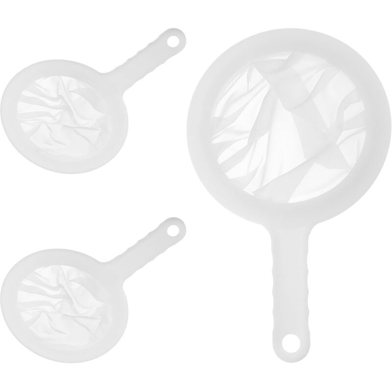 15 Cm Nylon-lebensmittelfilter – 3er-pack, Maschenweiten 100/200/400 Für Öl, Kaffee, Tee, Saft, Wein – Ulisem