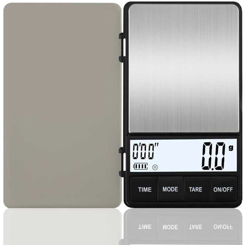 Wasserdichte Digitale Küchenwaage, Genauigkeit 0,1 G–1 Kg, Mit Timer Und Lcd-display, Ideal Für Kaffee, Gewürze, Marmeladen Und Schmuck – Ulisem