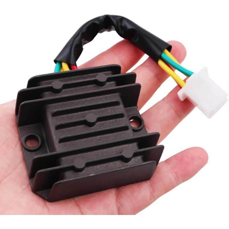 12v 4-draht-regler-gleichrichter Für Gy6 50 125 150cc Atv, Roller, Buggy, Offroad-kart - Ulisem