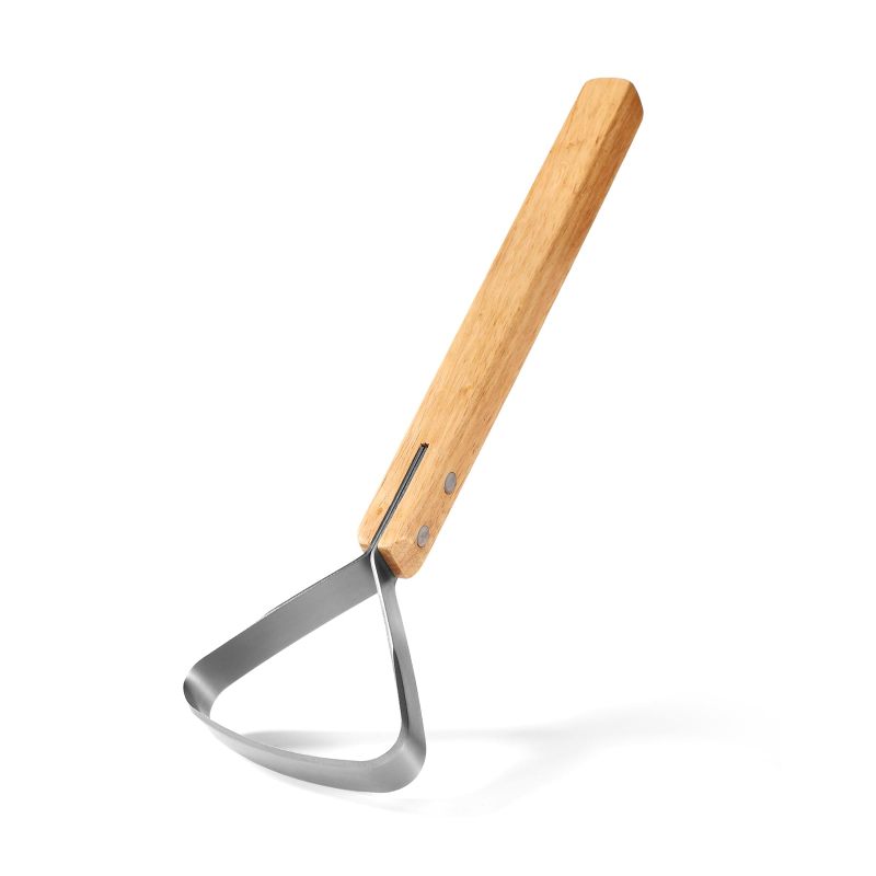 Edelstahlschaber Mit Holzgriffen, Lederbearbeitungswerkzeuge, Fleischschaber Für Die Pelzverarbeitung, Werkzeuge Zum Gerben Von Lederblättchen