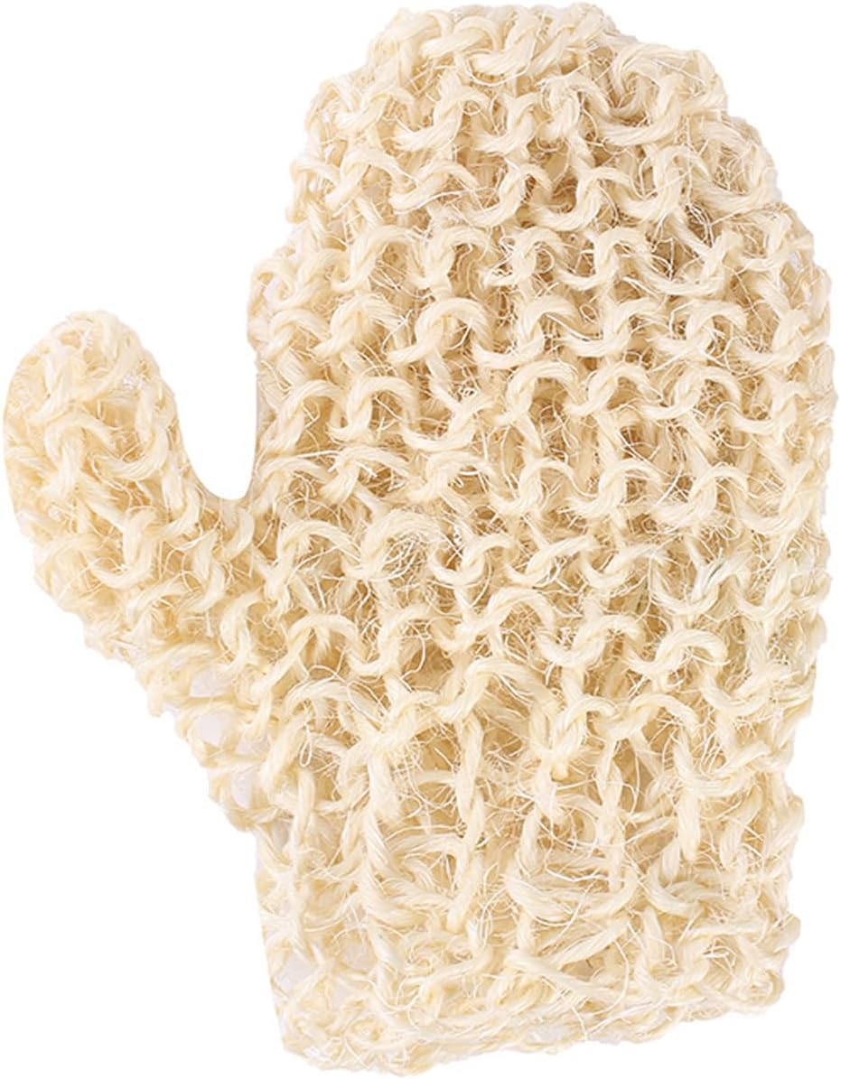 Peelinghandschuh Aus Jute, Peelinghandschuh Aus Rosshaar, Duschhandschuhe Aus Sisal, Geflochtener Peelinghandschuh Für Die Haut, Natürliches Körperpeeling, Massagehandschuhe, Hochwertige Körpermassage