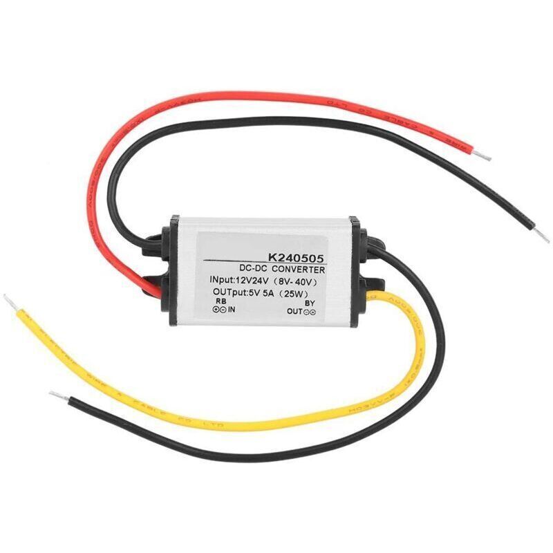 12v/24v Auf 5v 5a Abwärts-dc/dc-wandler, Kompaktes Netzteilmodul Mit Präziser Regelung Und Geringer Verlustleistung