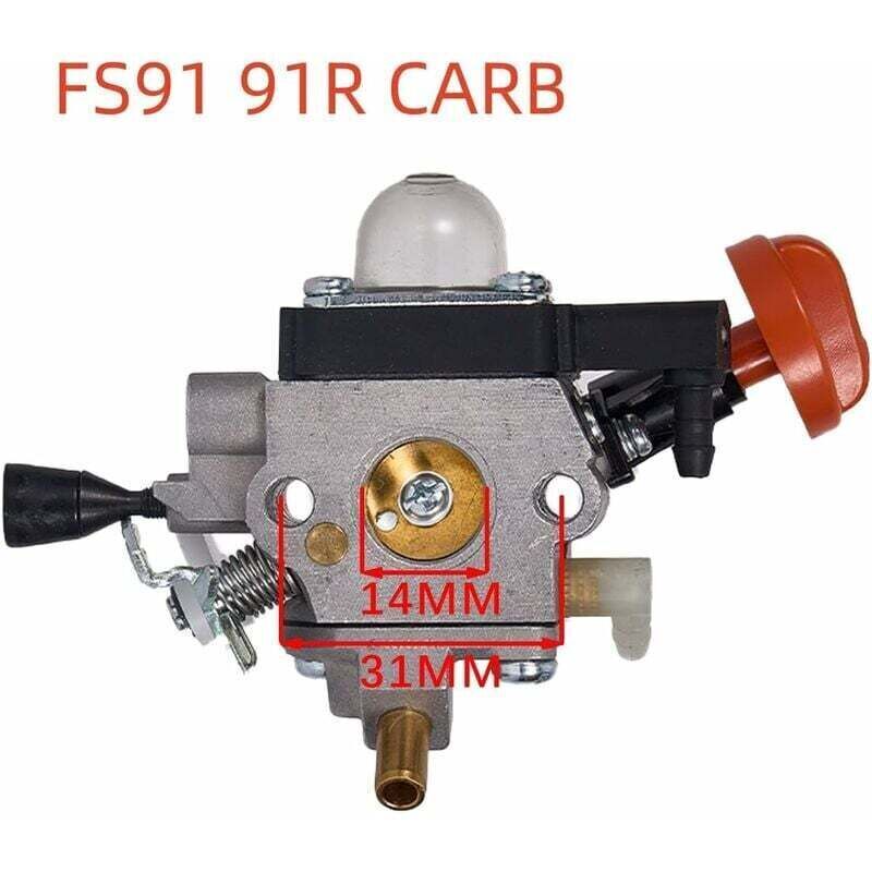 4180-120-0615 Fs91 Vergaser Mit Luftfilter-kit Für Stihl Fs91, Fs91r, Fs111, Fs89, Ht102, Ht103, Fc91, Fc96, Km91, Km91r, Km111, Fc111 Freischneider