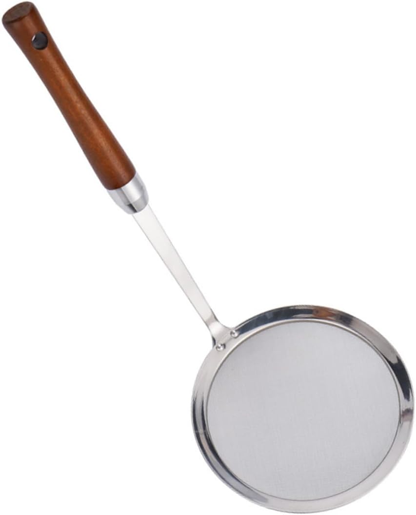 Mehlsieb Aus Edelstahl Mit Griff, Küchenhelfer, Gebäckfilter, Topflöffel, Feinmaschiger Filter, Fettfilter, Edelstahlsieb Für Baby-ergänzungsnahrung