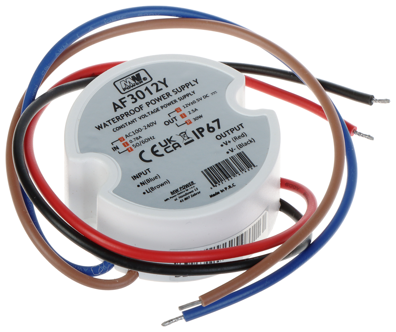 Schaltnetzteil 12v/2,5a-tp-v2 Mw Leistung