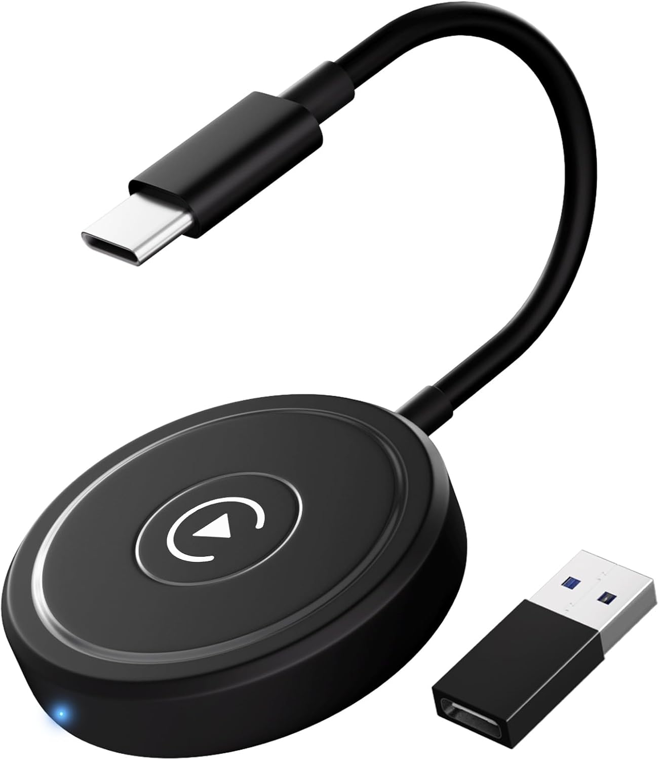 Kabelloser Carplay-adapter Für Iphone, Kabelloser Carplay-adapter Wandelt Kabelgebundenes Carplay In Kabelloses Carplay Um, Kompatibel Mit Autos Nach 2017
