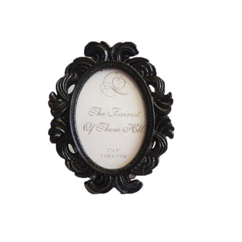 Dieser Bilderrahmen Im Barockstil, Antik Oder Vintage, Kann Aufgestellt Oder An Die Wand Gehängt Werden Und Eignet Sich Ideal Für Hochzeiten Oder Als Dekoration. Maße: 6,3 X 4,5 Cm.