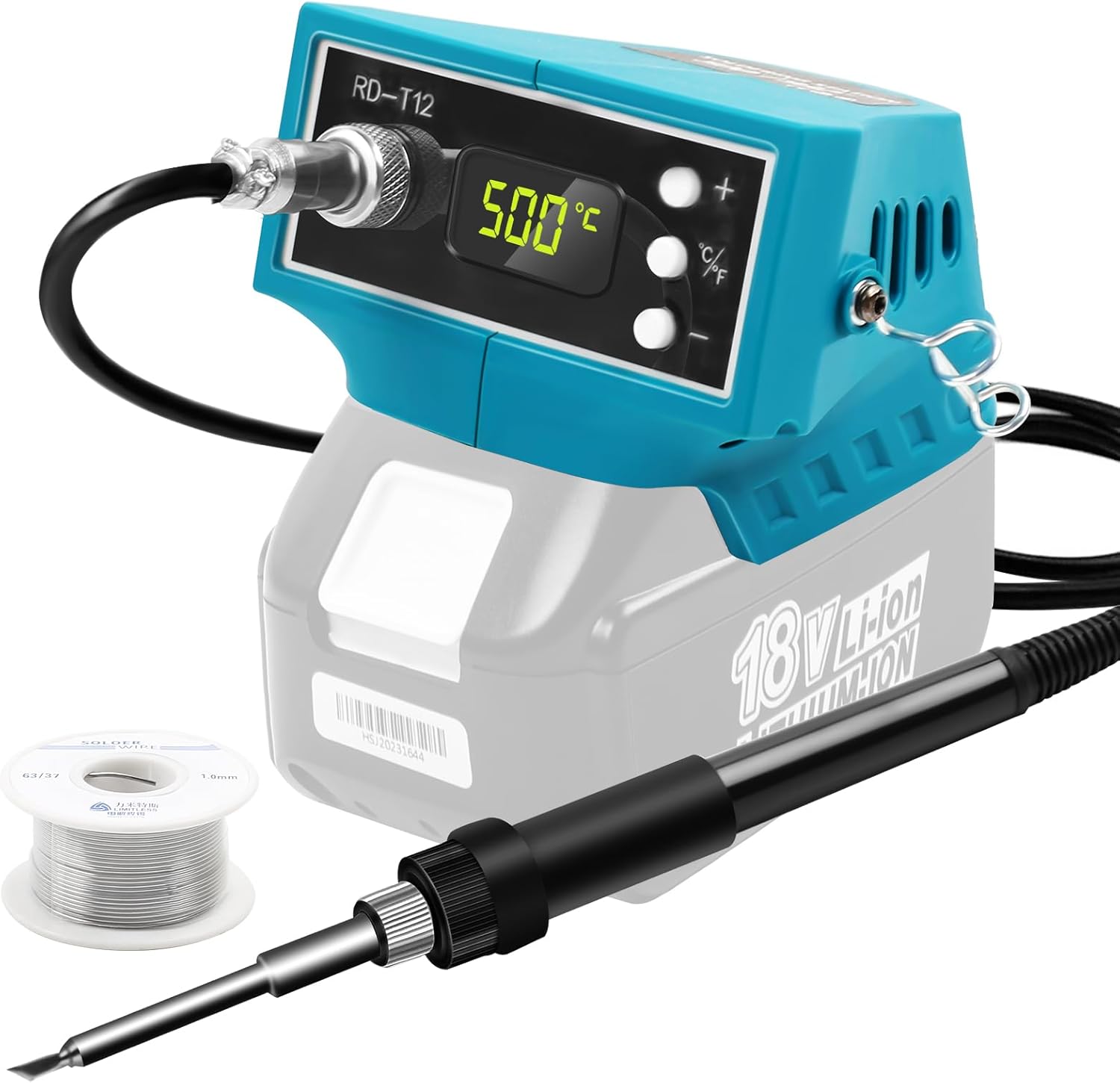 72w Digitaler Balanceschalter Für Ma-kita 18v Akku, Ac/dc Balanceschalter Mit Strombalance, Temperatur Instelbaar Lötstation, 150-500°c, Für Doe-het-zelvers, Repariert (zone