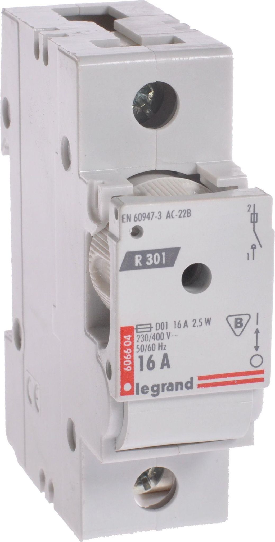 Sicherungsschalter Le-606604 Einphasig 16 A D01 Legrand