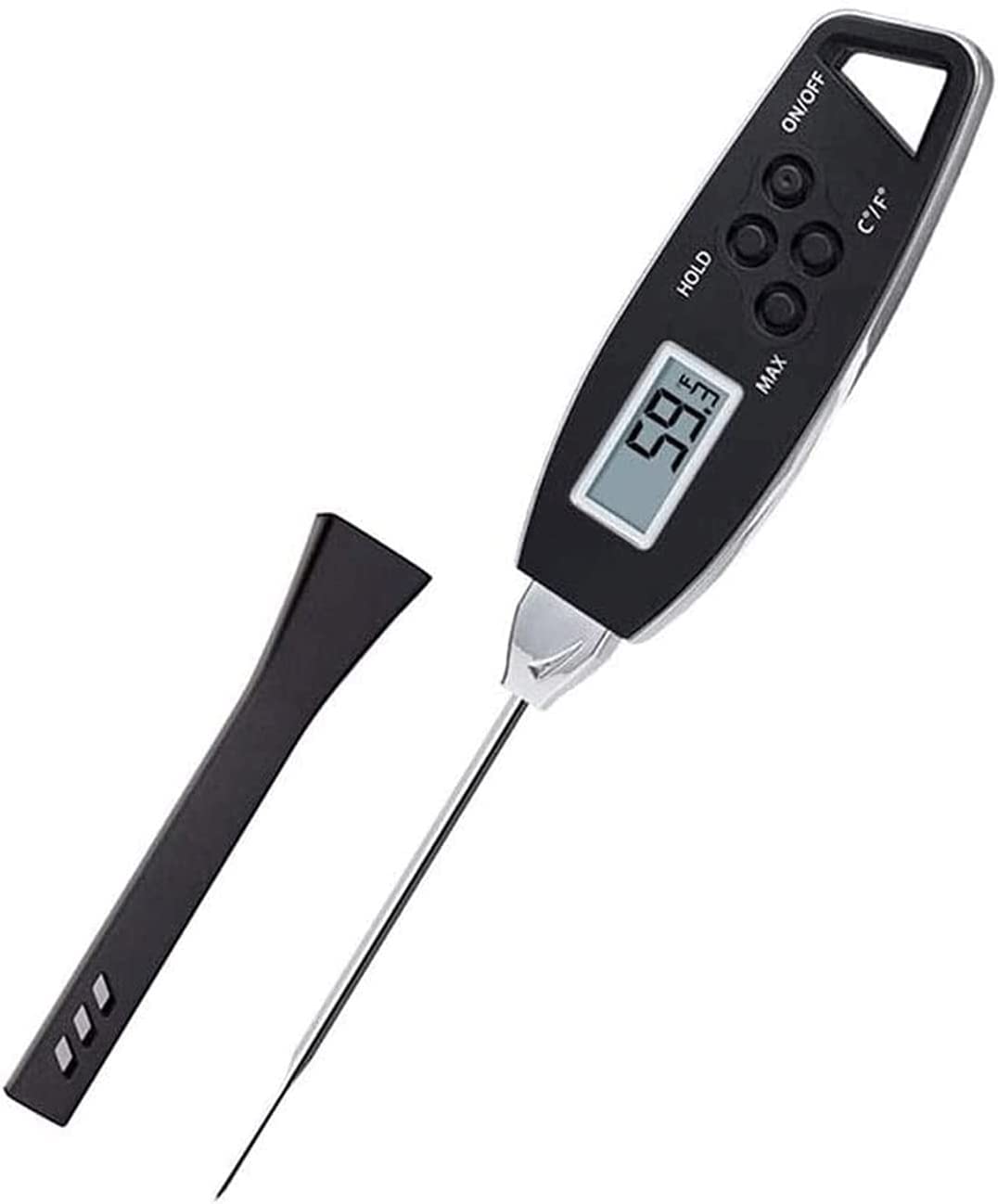 Sofort Ablesbares Fleischthermometer, Wasserdichtes, Ultraschnelles Thermometer, Lange Magnetsonde, Digitales Lebensmittelthermometer Für Küche, Kochen Im Freien