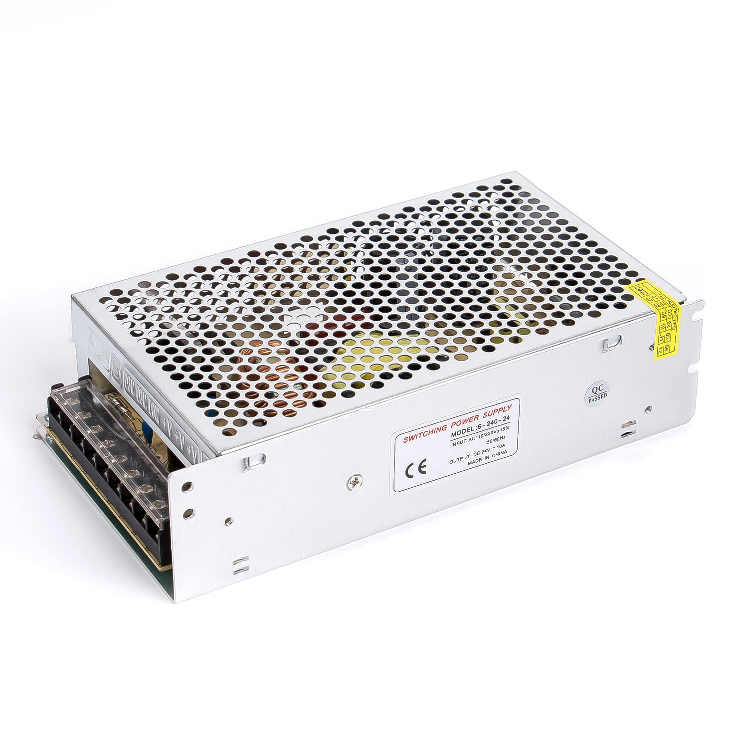 24v 10a 240w Dc Schaltnetzteil Ac 110v/220v Auf Dc-24v Netzteil, Transformator Konstantspannung, Geeignet Für Led-streifenlichter, Kameras, Überwachungssysteme, Beleuchtungsprojekte Usw.