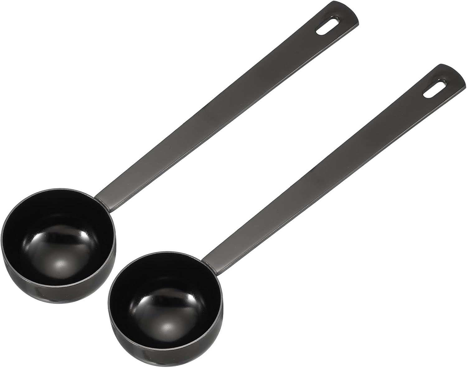 Messlöffel, 20 Ml, Langer Griff, Teelöffel Für Gemahlenen Tee, Zucker, Kochen, Backen, Schwarz