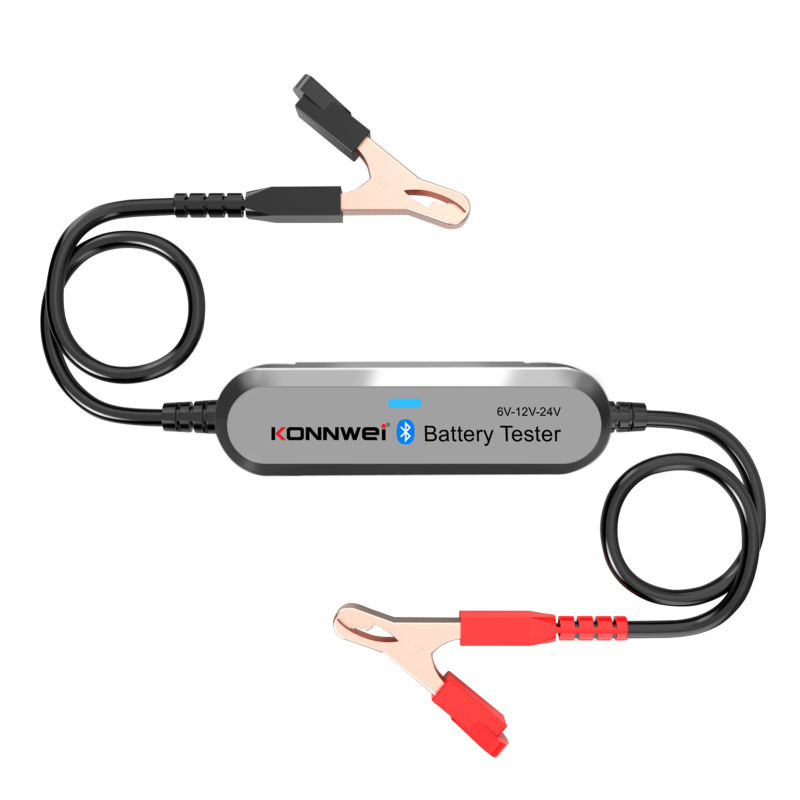 Bk200 Bluetooth-autobatterietester, Innenwiderstandsanalysator, Silber