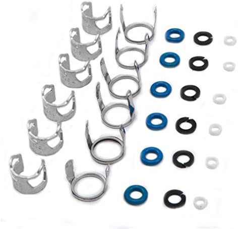 6 Stücke Kraftstoff Injektoren Dichtungen Reparatur O-ring Kit 06e998907g Ersatz Für Audi A4 A6 A8 2,8 L 3,2 L V6