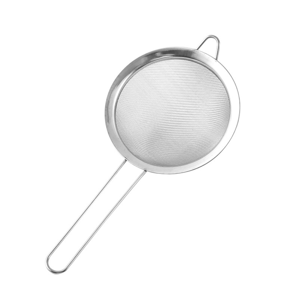 Feinmaschiges Küchensieb, Ultrafeines Sieb, Mit Praktischem Metallgriff, Ideal Zum Filtern Von Mandelmilch, Smoothies Und Saucen.